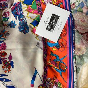 Unique Lesida Silk Oversized Scarf Shawl